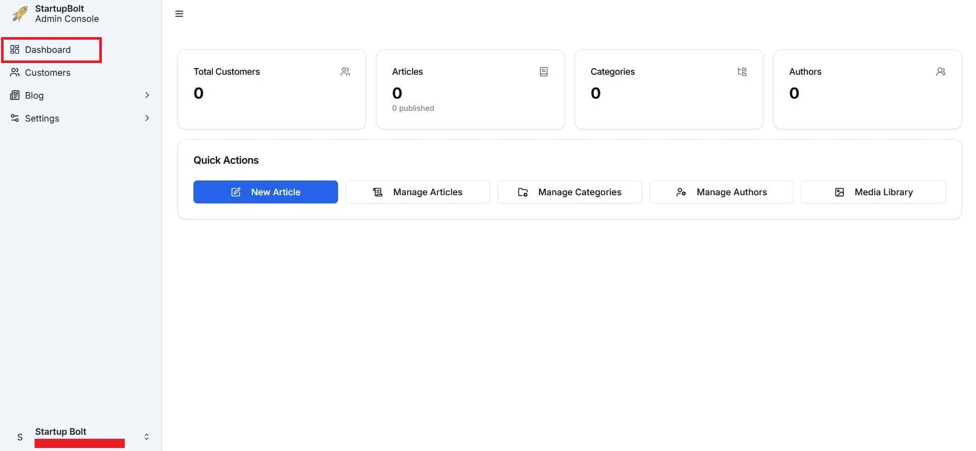 Dashboard Overview