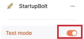 LemonSqueezy Test Mode Toggle