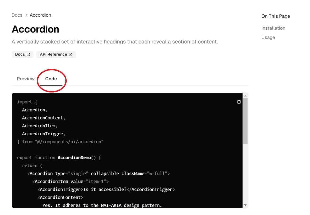 Importing components